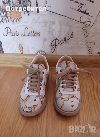 Дамски обувки от естествена кожа 