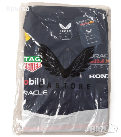 Red Bull Racing F1 Team Polo Shirt - Оригинална мъжка тениска с яка, снимка 13 - Тениски - 52727999