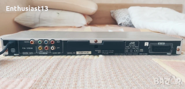 Продавам запазен DVD плеър JVC XV-N422S.
, снимка 3 - Плейъри, домашно кино, прожектори - 50549253