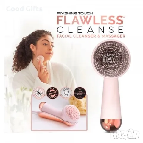 Силиконова четка за лице с масажор CLEANSE, снимка 3 - Други - 47512052