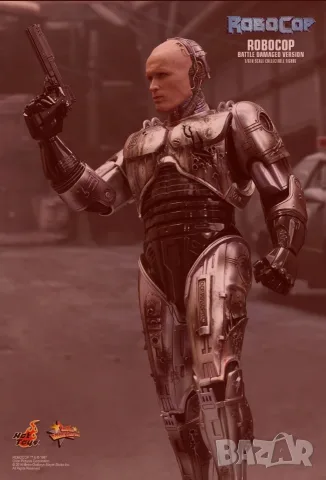 Хот Тойс 2в1-Hot Toys MMS266 -Robocop Battle Damaged Version & Alex Murphy new,sealed , снимка 7 - Колекции - 55963481
