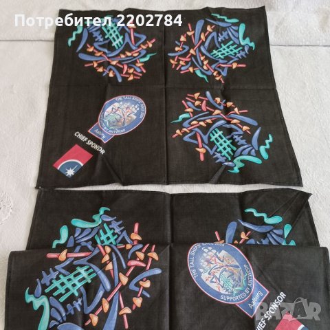 Кърпи за глава в черно или синьо, снимка 11 - Шалове - 29648720