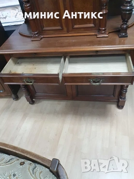 Art Deco бюфет от около 1930г, снимка 4 - Бюфети - 51653968