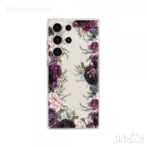 Калъф силикон ART Рози за Samsung Galaxy S24 / Прозрачен / Баркод : 3130220, снимка 4 - Калъфи, кейсове - 47776707