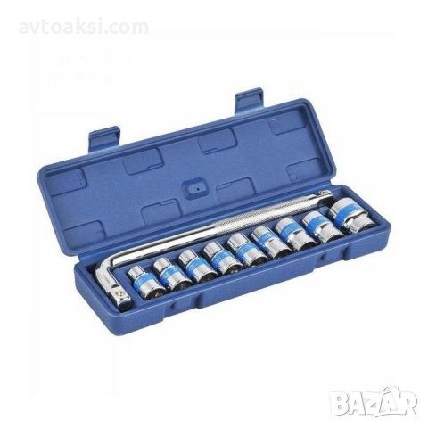 KОМПЛЕКТ ГЕДОРЕ СОКЕТ 1/2" КЛЮЧОВЕ КАМАНИ 10БР.