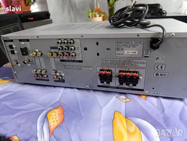 Receiver SONY STR-K-780 , снимка 8 - Ресийвъри, усилватели, смесителни пултове - 53291080