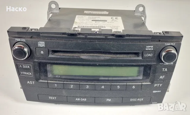 Радио СД Radio CD Toyota Avensis T27 Тойота Авенсис Т27 2009г-2018г 86120-05160