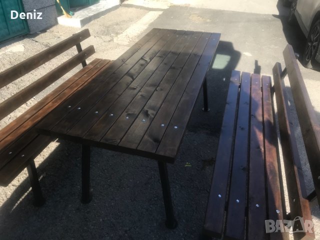 Градински комплект, снимка 7 - Градински мебели, декорация  - 34453403