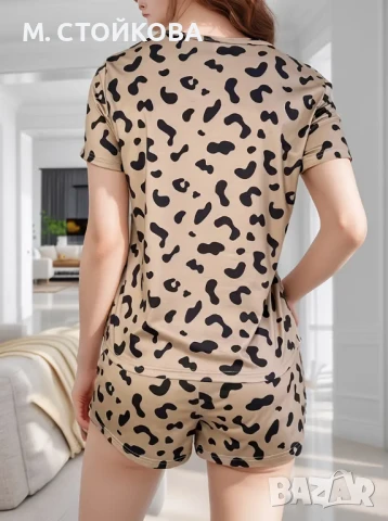 дамски комплект - тениска и къси панталонки, снимка 2 - Комплекти - 51206934