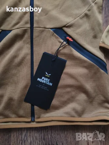 Salewa Puez Melange Polarlite Men's Hooded Jacket - страхотно мъжко яке НОВО С , снимка 5 - Спортни дрехи, екипи - 56201316