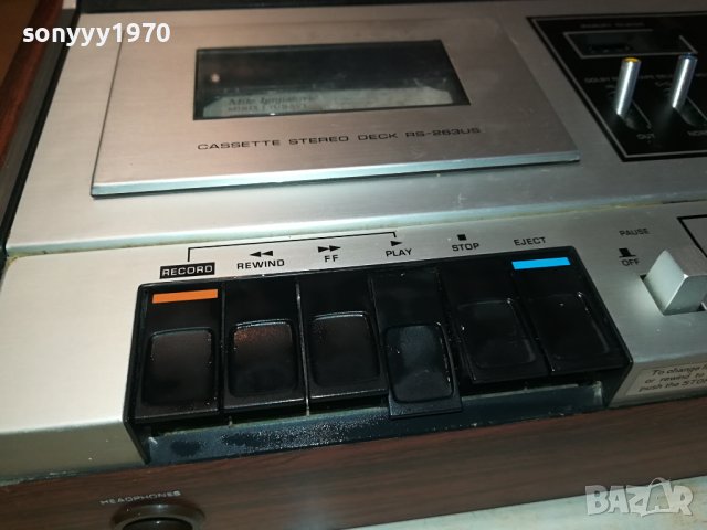 TECHNICS RS-263USD DECK-MADE IN JAPAN ВНОС SWEDEN L1006231921, снимка 14 - Декове - 41084207