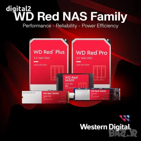 3TB 7200 rpm Western Digital Red Pro NAS , снимка 5 - Твърди дискове - 49719877