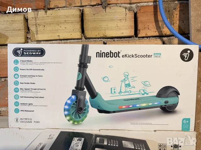 Скутер SEGWAY Ninebot eKickScooter Zing A6, снимка 2 - Скутери и тротинетки - 56161745