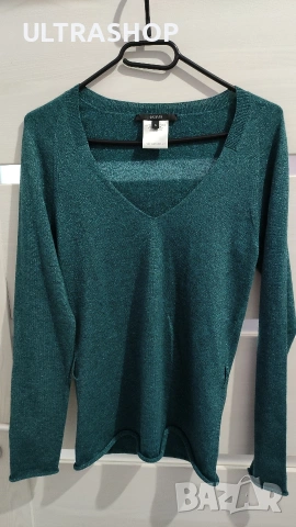 Gucci S size кашмир блуза с дълъг ръкав 