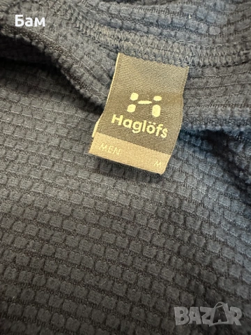 Мъжко!Haglofs Skuta Hood Polar Fleece размер М, снимка 6 - Суичъри - 53088918