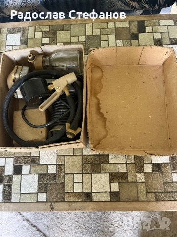 Ръчен електрически компресор Муст, снимка 2 - Антикварни и старинни предмети - 52246349
