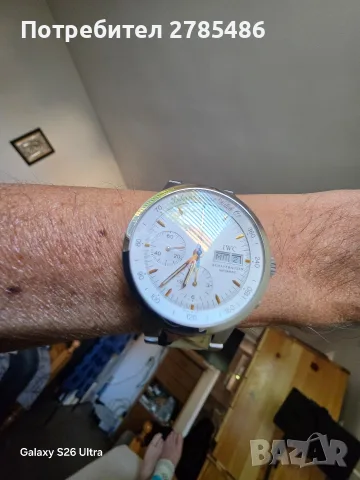 Автоматичен часовник IWC, снимка 12 - Мъжки - 55563261