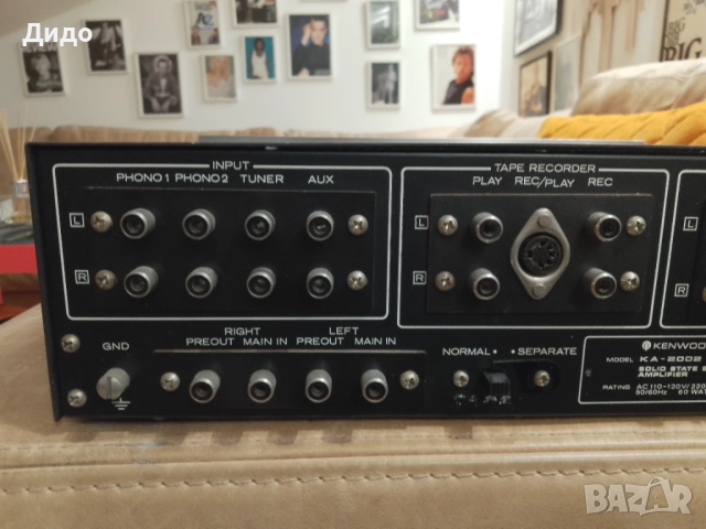 Kenwood KA 2002, снимка 8 - Ресийвъри, усилватели, смесителни пултове - 52706788