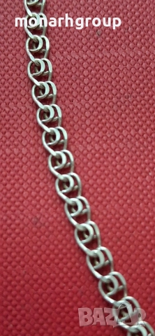 Сребърна верижка, снимка 5 - Колиета, медальони, синджири - 52713729