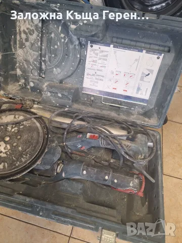 Машина за шлайфане на стени и тавани Bosch GTR550, снимка 4 - Шлайфмашини - 56285565