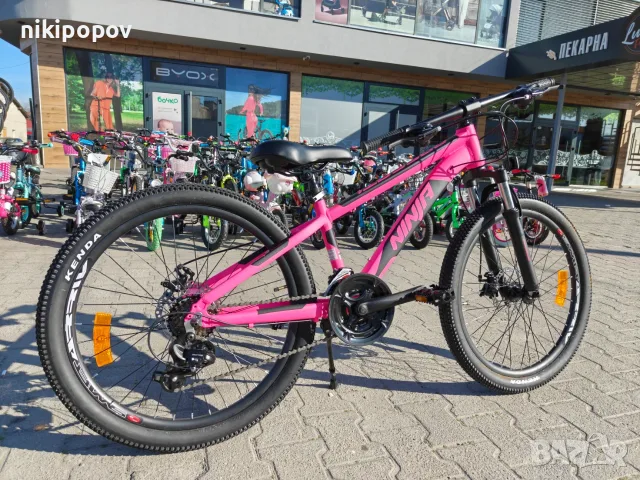 Промо велосипед 24" Passati NINJA розов, снимка 11 - Велосипеди - 56254151