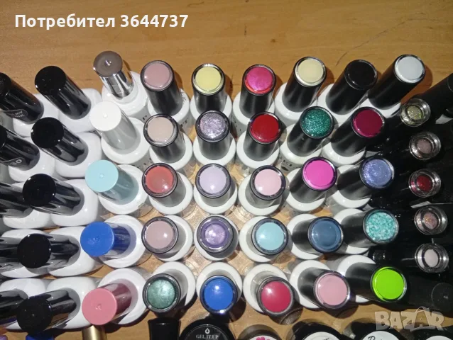 Лот от Гел лакове 91 артикола , снимка 2 - Продукти за маникюр - 56106260