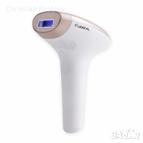 Лазерен апарат за обезкосмяване Lexical LLH-5585 с ледено охлаждане и 9 нива на интензитет, снимка 2 - Друга електроника - 53211378