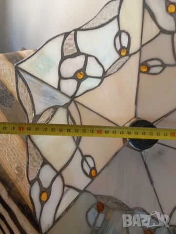 Полилей,лампа за таван тип тифани, снимка 5 - Полилеи - 51230599
