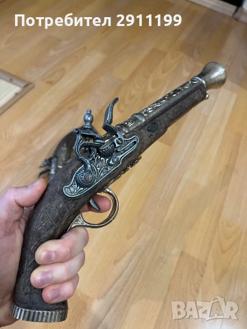 Реплика на кремъклия, комплект от два, снимка 8 - Антикварни и старинни предмети - 53813895