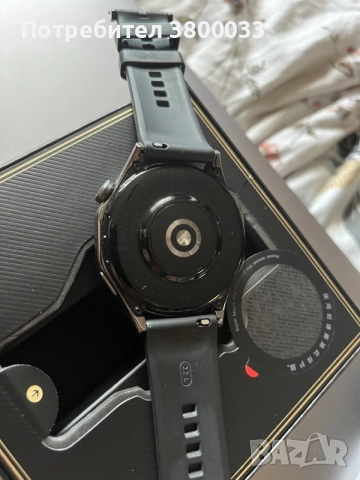 Huawei Watch GT 4 (46mm) Black – Като нов, с кутия, снимка 4 - Смарт гривни - 55824547