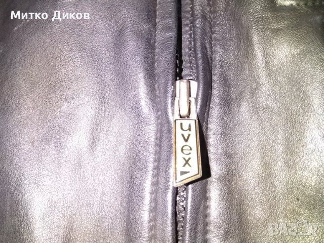 Uvex марково яке естествена кожа моторни спортове размер 40-М, снимка 5 - Други спортове - 40335095