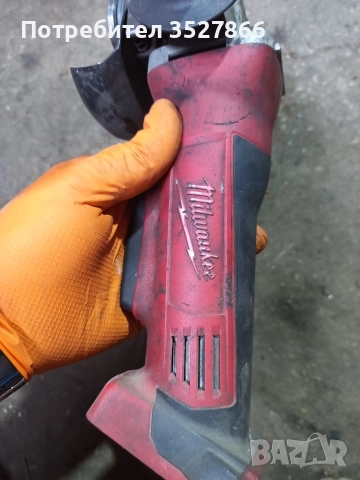 Акумулаторен ъглошлайф Milwaukee m18, снимка 5 - Други инструменти - 52762434