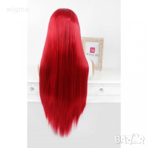 НОВА дълга права лейс фронт перука- Йоланда, снимка 6 - Аксесоари за коса - 26129142