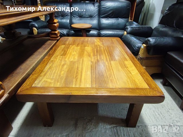 Холна маса от дъбов масив , снимка 4 - Маси - 42619510