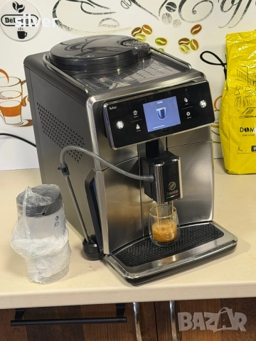 Кафемашина кафе автомат Saeco XELSİS SM7683 с гаранция, снимка 7 - Кафемашини - 52754763