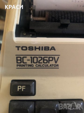 продавам сметачна машина с лента тошиба, снимка 2 - Друга електроника - 41869634