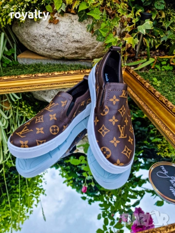Louis Vuitton Кафяви Мъжки Обувки  