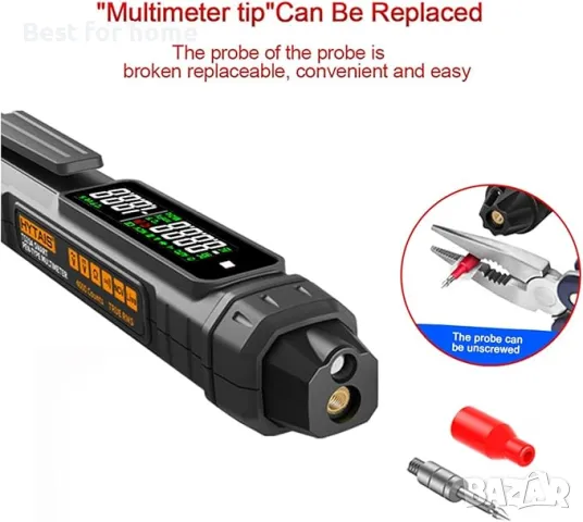 Мултицет за безконтактно измерване на напрежението Zlljmeter , снимка 5 - Други инструменти - 49826043
