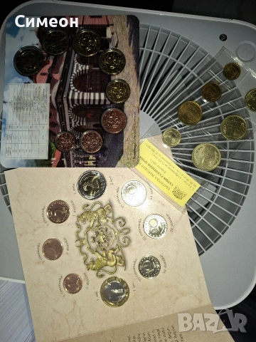 Серия разменни монети на Бнб и евромонети, снимка 3 - Нумизматика и бонистика - 53245326