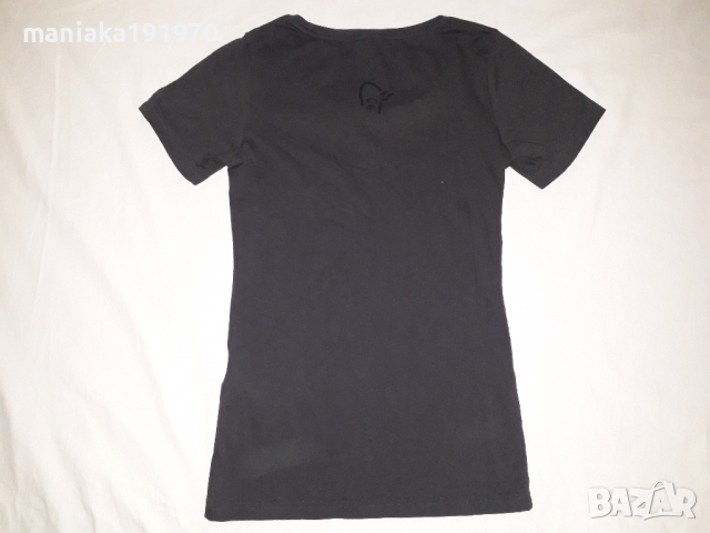 Norrona Cotton Logo T-Shirt (ХS) спортна тениска, снимка 3 - Тениски - 36165522