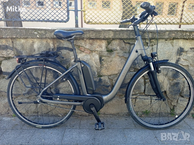 28 цола електрически алуминиев велосипед с 7 скорости усилени капли амортисьори като нов, снимка 2 - Велосипеди - 53778927