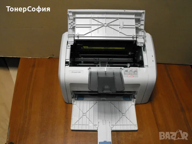 Лазерен принтер HP 1018 Гаранция, снимка 3 - Принтери, копири, скенери - 56367663