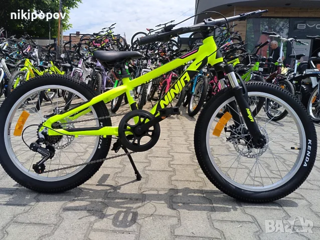 Промо велосипед 20" Passati NINJA жълт, снимка 11 - Велосипеди - 56194103