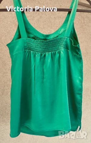 Красив копринен топ/ потник JOE TAFT, снимка 6 - Корсети, бюстиета, топове - 51311827