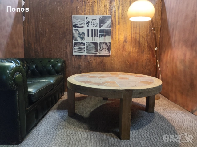 Дизайнерска датска маса за кафе, снимка 2 - Маси - 53214817