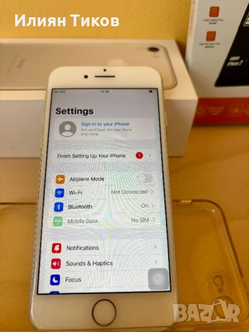 Apple iPhone 7 32GB White  GSM телефон, нова батерия, кутия, снимка 8 - Apple iPhone - 53854068
