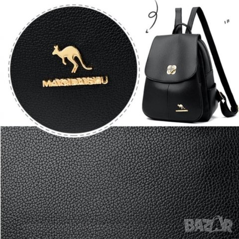 Дамска раница Maiqu Black, снимка 14 - Раници - 41479158