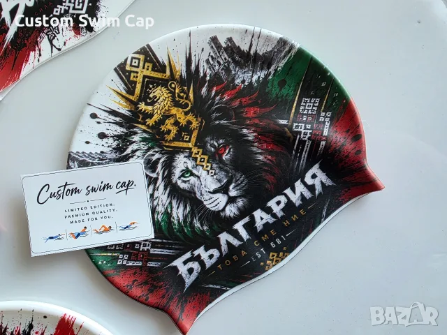 Swim Cap / плувна шапка / шапка за плуване / плувка / плуване, снимка 3 - Водни спортове - 56232074