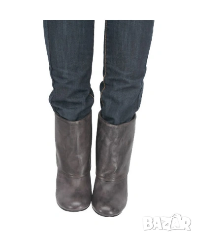 Bronx оригинални боти от естествена кафява кожа Uk5/38, снимка 3 - Дамски боти - 53246379