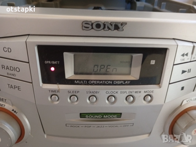 SONY CFD-ZW755 касетофон + CD + радио, снимка 4 - Радиокасетофони, транзистори - 51464304